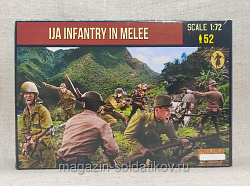 Солдатики из пластика M163 IJA Infantry in Melee (1/72) Strelets (М163) (М163)