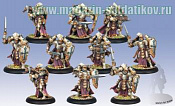 PIP 32088 Protectorate Exemplar Errants Unit PLASTIC, Warmachine. Wargames (игровая миниатюра) - фото