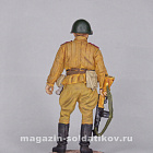 Миниатюра в росписи Старший сержант пехоты Красной армии, 1943-45 гг. СССР, 1:32, Сибирский партизан (СП142) (СП142)
