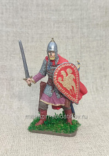Русский воин XIII век 54 мм - фото