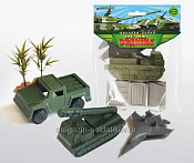 Солдатики из пластика Игровой набор «Воздушная оборона», Биплант - фото