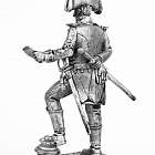 Миниатюра из олова 656 Офицер шведского гренадерского полка 1808-17 гг., Ратник
