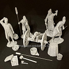 Сборная миниатюра из смолы Русская артиллерия XVII в, 54 мм, TRILOKA miniatures (TLK-54-025) (TLK-54-025)