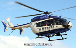 Сборная модель из пластика RV 04653 Вертолет EC 145 Полиция / Жандармерия, (1:72) Revell