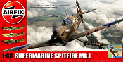 Сборная модель из пластика А Самолет Supermarine Spitfire MkIa (1:48) Airfix - фото