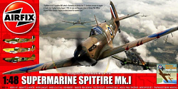 Сборная модель из пластика А Самолет Supermarine Spitfire MkIa (1:48) Airfix (5126) (5126)