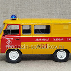 УАЗ-3909 Аварийная газовая служба, Автомобиль на службе №04, 1:43, DeAgostini (307-186) (307-186)