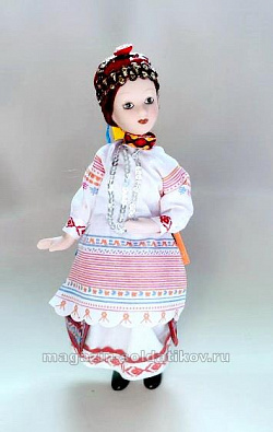 Кукла в праздничном костюме Калужской губернии №21