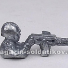 Солдатики из металла Пулеметчик 40 мм, Солдатики «УРА!» (Н-38-006) (Н-38-006)
