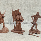 Солдатики из пластика Герои Боливии (коричневый цвет), 1:32 Хобби Бункер