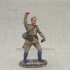 Миниатюра из олова Командир расчета, 1943-45 гг., 54 мм, Студия Большой полк (ИЛ1118.14.01.54) (ИЛ1118.14.01.54)