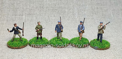 530-108 Советское ополчение (набор 5 шт.) 1/72 (530-108 н5шт) (530-108 н5шт)