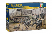 6549 ИТ STEYR RSO/01 with GERMAN SOLDIERS (1/35) Italeri
