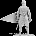 Сборная миниатюра из смолы Нормандский рыцарь, 54 мм, V&V Miniatures