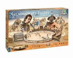 Сборная модель из пластика ИТ Набор для диорамы. Gladiators fight - battle set, (1/72) Italeri