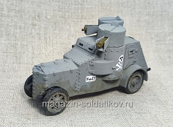 Бронеавтомобиль Фиат-Ижорский (трофей), 1/56, Артель АТ (АТ-108) (АТ-108)