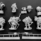Ландскнехты, 1520-50 гг.. Набор №1 - комплект шаржевых фигур из 4-х штук