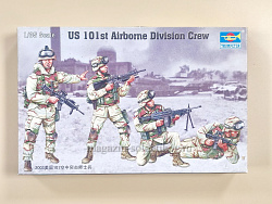 Сборные фигуры из пластика 00410 К US 101st Airborne Division Crew 1/35 Trumpeter (Q529-011) (Q529-011)