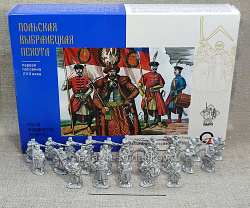 Польская выбранецкая пехота XVII в. (24 фигуры) 28 мм АРЕС (RA-47) (RA-47)