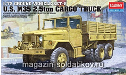 Сборная модель из пластика Автомобиль M35 2,5-тонный грузовик 1:72 Академия