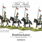 Сборные фигуры из пластика Набор миниатюр Napoleonic French Line Lancers, 28 мм Warlord (302012003) (302012003)