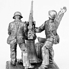 Миниатюра из олова 603 РТ Расчет зенитного орудия (вторая версия) 54 мм, Ратник (603-РТ) (603-РТ)