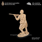 Солдатики из пластика Греческая пехота и ополчение. Крит, 1941 г. 1:32 Plastic Platoon (PP018) (PP018)
