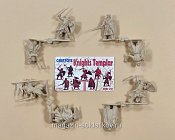 Солдатики из пластика Набор «Тамплиеры» (бежевый цвет), 1/32 Инженеръ Басевичъ для Chintoys - фото