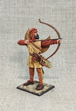 Миниатюра из олова Персидский лучник, 54 мм, Студия Большой полк - фото