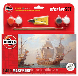 Сборная модель из пластика А Корабль MARY ROSE (1:400) Airfix (55114) (55114)