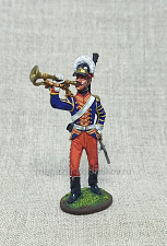 Миниатюра из олова Сигнал к атаке! Русско-турецкая вйна 1787-91 гг., 54 мм, Студия Большой полк - фото