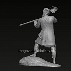 Сборные фигуры из смолы Семинольский воин, 54 мм, Altores Studio (F-54-270) (F-54-270)