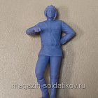 Сборная модель из фотополимерной смолы (3D печать) MWS-0037 Танкист. СССР. Зима 1943 г. Поза 4, 1/35, Мир Моделей (573-005) (573-005)