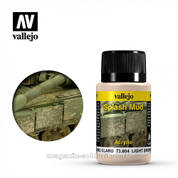 Weathering effects, Брызги грязи, светло-коричневые Vallejo (73804) (73804)