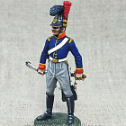 Миниатюра из олова Португальский драгун, 1812 г., 54 мм, Студия Большой полк (ИЛ1358.12.24.54) (ИЛ1358.12.24.54)