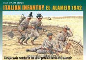 Сборные фигуры из пластика Д Солдаты ITALIAN INFANTRY, EL ALAMEIN 1942 (1/35) Dragon - фото