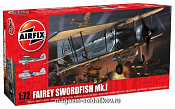 Сборная модель из пластика А Самолет FAIREY SWORDFISH (1/72) Airfix - фото