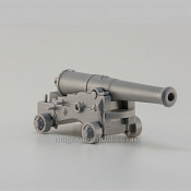 Сборная миниатюра из смолы 24-фунтовая пушка, 28 мм, Аванпост - фото
