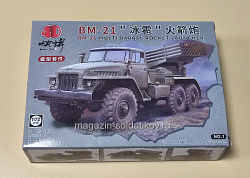 Реактивная система залпового огня БМ-21 «Град» 1/72 4D Model (QM-412) (QM-412)