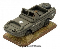 Сборная модель из пластика Ford JPA (Amphibious) Jeep (x3) (15 мм) Flames of War
