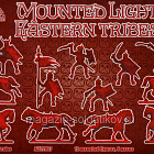 Солдатики из пластика Mounted Light Eastern tribes. Set 2 (1/72) Alliance (ALL72057) (ALL72057)