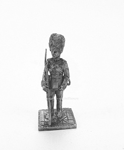 Миниатюра из олова Унтер-офицер Роты Дворцовых Гренадер. 1855-1917 гг., 54 мм Новый век