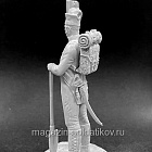 Сборная миниатюра из смолы Испанский батальон пионеров (версия №1), 1812 г., 54 мм, Chronos miniatures (CHM-54353) (CHM-54353)