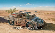 Сборная модель из пластика ИТ Автомобиль AS 42 Sahariana (1/72) Italeri - фото
