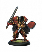 Сборная миниатюра из металла PIP 33040 Khador Warcaster Vladimir, the Dark Prince (Katrina Relief) BLI Warmachine - фото