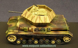 Масштабная модель в сборе и окраске Танк FLAKPZ. IV OSTWIND Pz.Lehr.Div., 1945, Panzerstahl (88010) (88010)