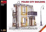 Сборная модель из пластика Польское городское здание MiniArt (1/35) - фото