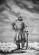 Миниатюра из олова 654 РТ Монгол, 54 мм, Ратник - фото