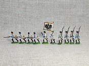 Солдатики из пластика в росписи Австрийские гренадеры - набор 10 шт., Семилетняя война, Revell - фото