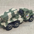 РСЗО 9К51 модель бронетехники 1/72 «Русские танки» №089 (РТ089) (РТ089)